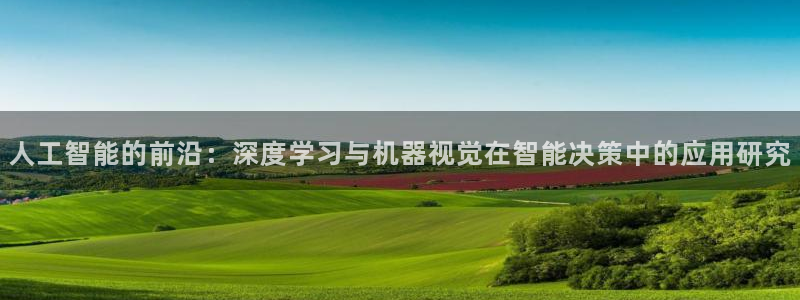 人工智能的前沿：深度学习与机器视觉在智能决策中的应用研究